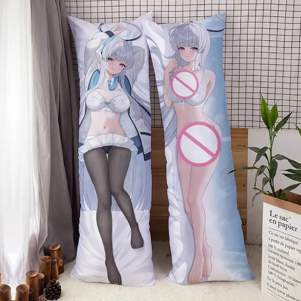 

Game Blue Archive Ushio Noa Hing Body Pillow Cover Case Two-Side Printed DIY Custom Anime Pillowcases Home Bedding 6 Sizes