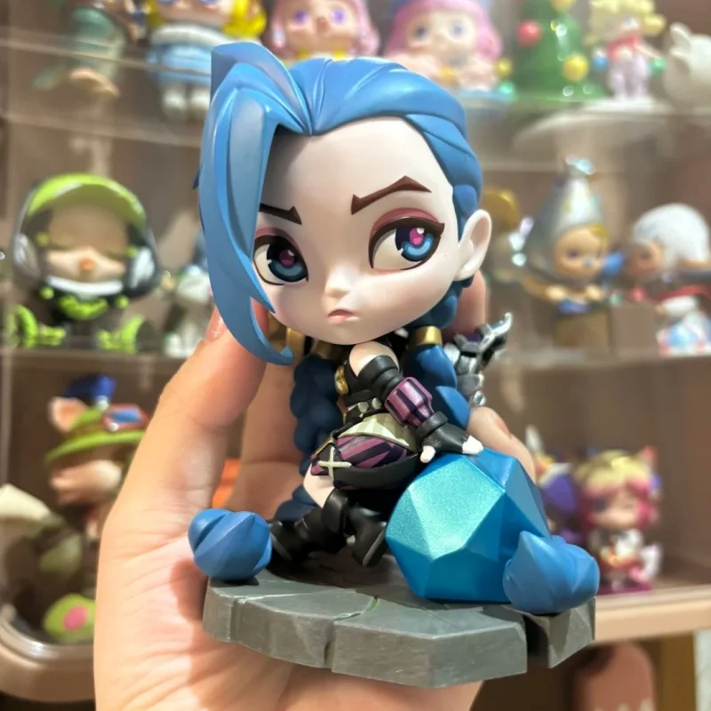 Spot League Of Legends Lol Arcane: League Of Legends Jinx Handheld Ornament Game Accessories Exquisite Desktop Decor Toy Gift