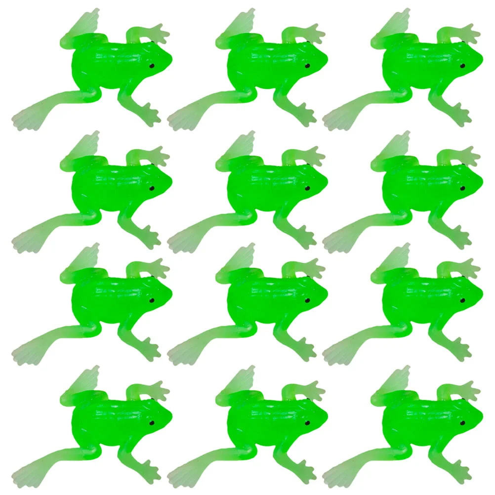 30pcs Frog Bath Toys Animal Science Education Decor Child Vivid Bright Compact Frogs Models nament Quantity Demand