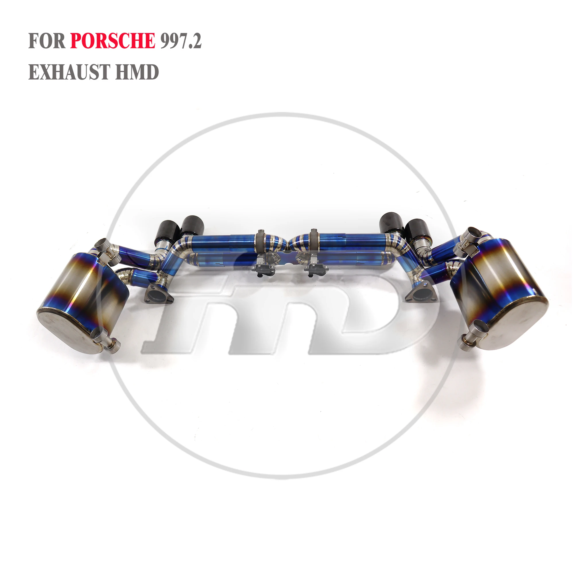 

HMD Catback for Porsche 911 997.2 997 Exhaust System Titanium Alloy Performance Electronic Valve Pipe Car Accessories