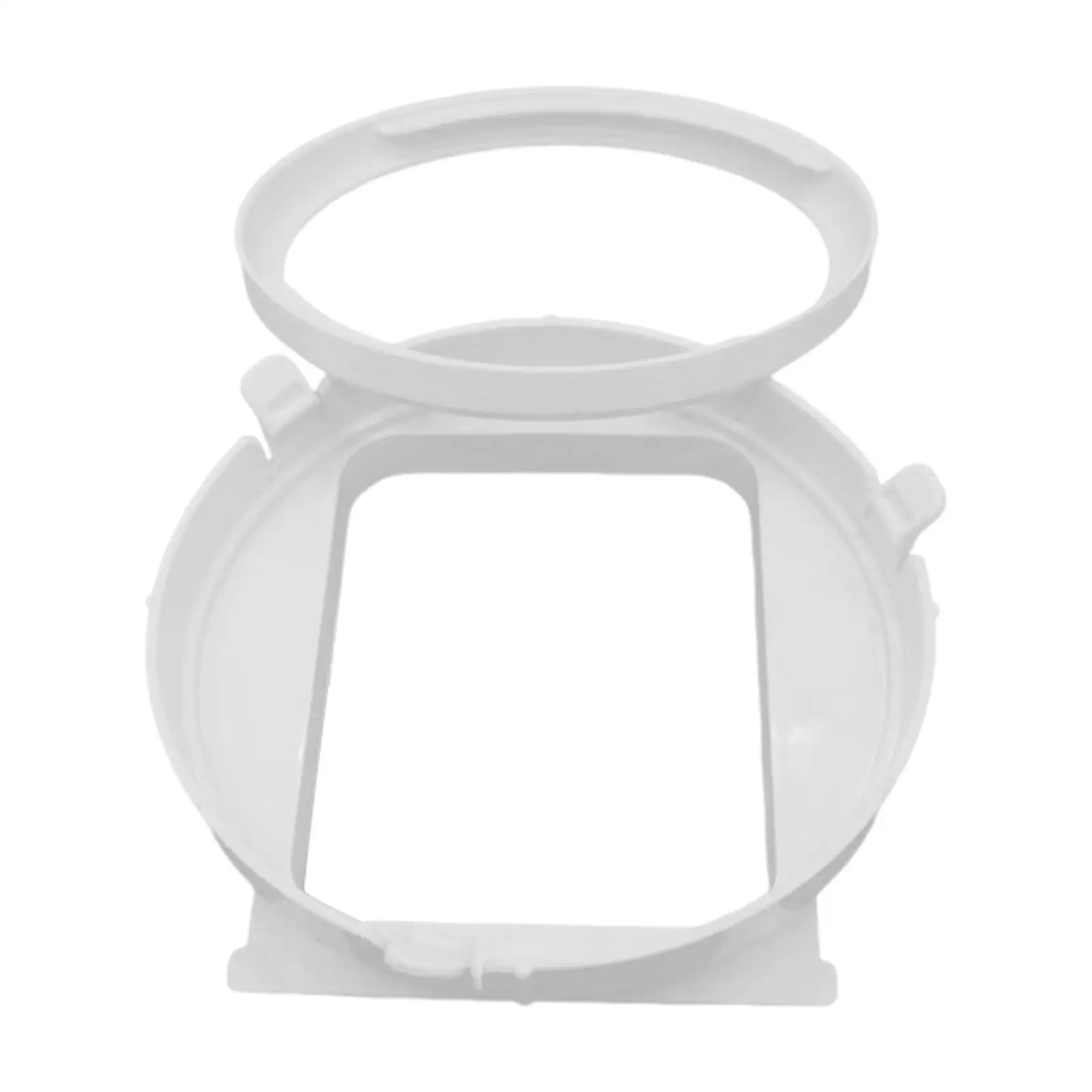 Portable Air Conditioner Hose Adapter with Square Interface 5.9 Inch Diameter Exhaust Pipe Body Connector universal exhaust port