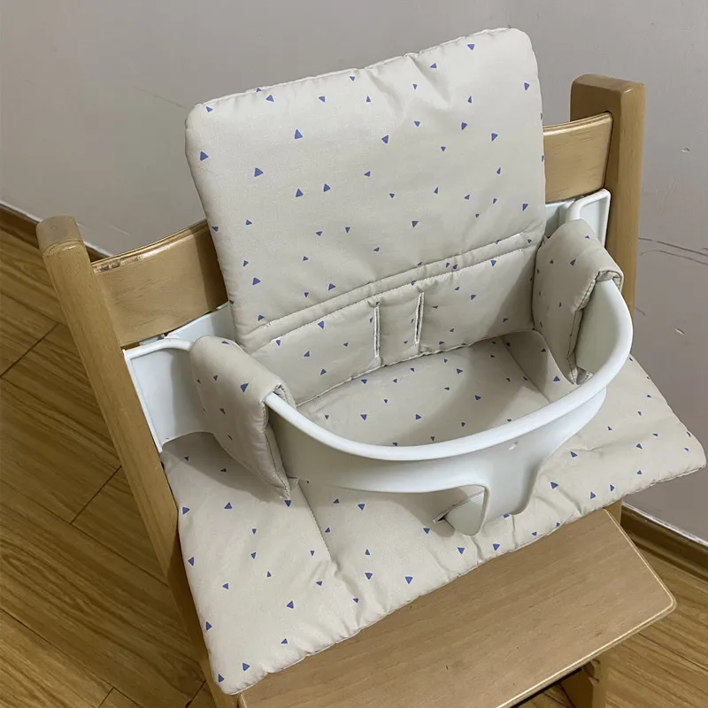 Kids Groei Stoel Kussen Stokke Trippe Baby Eetkamerstoel Waterdicht Luier Katoen Zitkussen Baby Stoel Accessoires