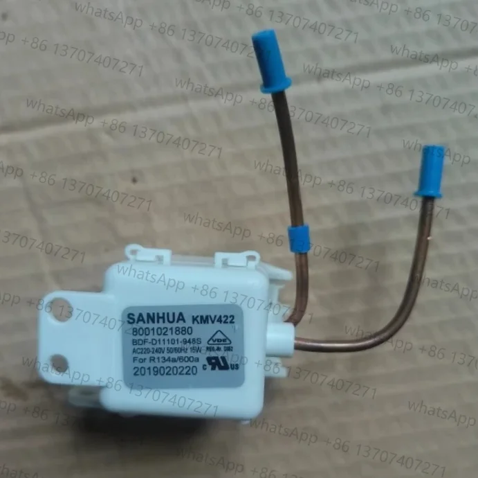 Válvula solenoide para refrigerador, válvula solenoide de pulso, Bosch, válvula solenoide de tres flores