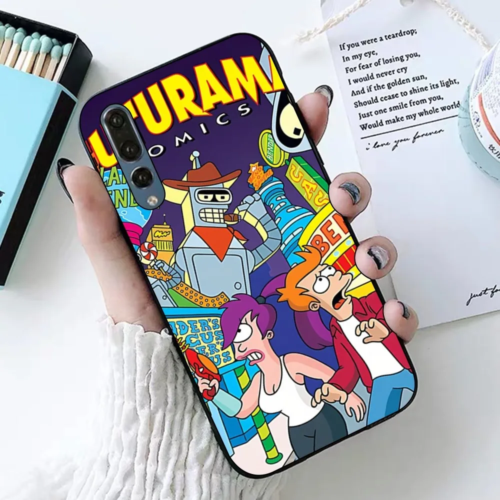 Cute F-Futurama For Kid Phone Case For Huawei P 8 9 10 20 30 40 50 Pro Lite Psmart Honor 10 Lite 70 Mate 20lite