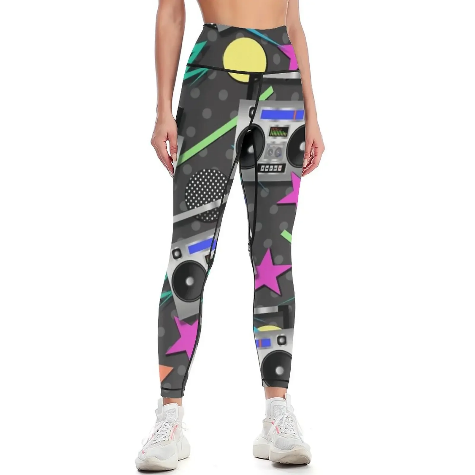 

Boom Box Leggings sports for push up Fitness's gym clothes Leginsy push up Women's fitness Womens Leggings