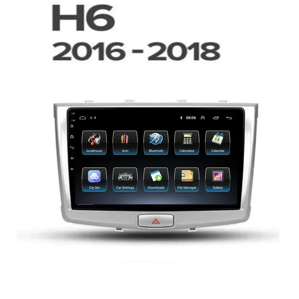 Car Radio For GREAT WALL Hover Haval H6 2016 - 2050 Android 13 5G WIFI BT Carplay AutoRadio DSP GPS Navigation DVD Player Camera image 4