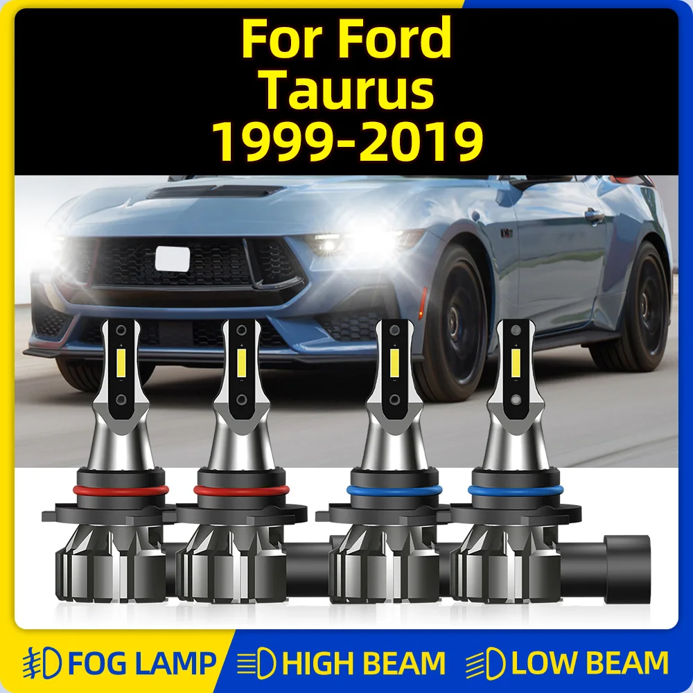 

LED Headlight Bulbs 40000LM Car Lights 240W Auto Lamps 6000K White 12V For Ford Taurus 1999-2013 2014 2015 2016 2017 2018 2019