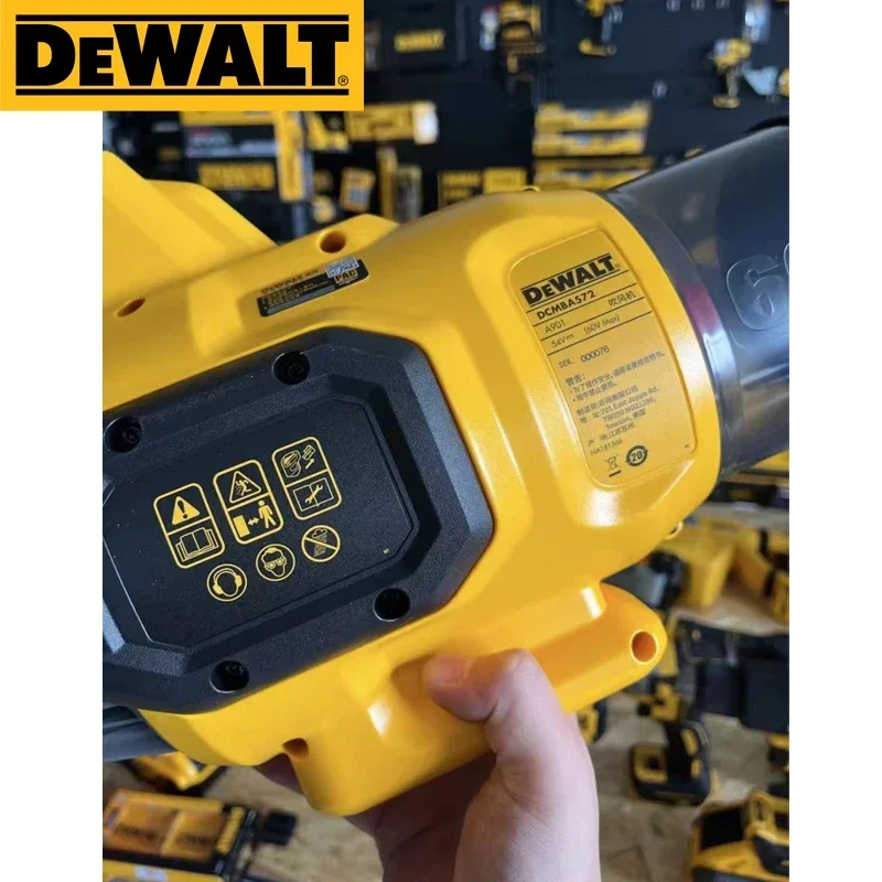 Dewalt Brushless Cordless Axial Blower With 60V Lithium Battery DCB118 Charger 54V Air Blower Vacuum Cleaner Power Tool DCMBA572