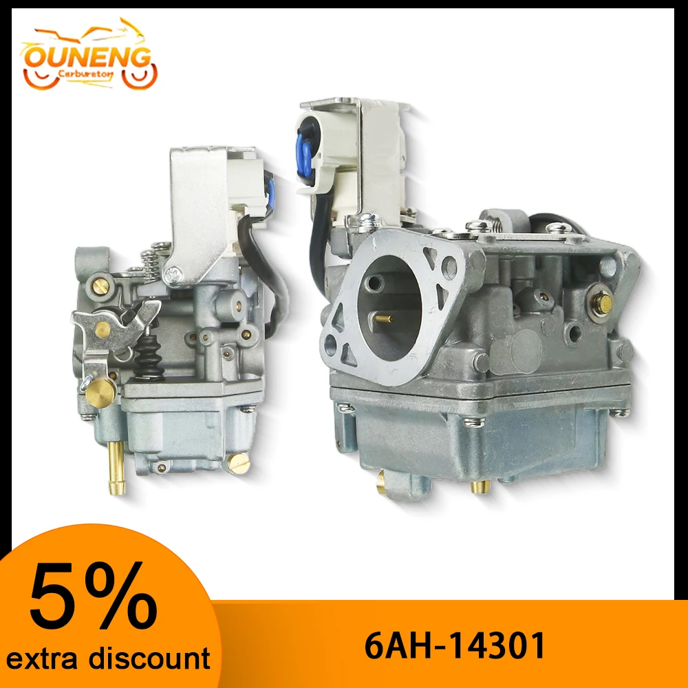 Carburetor P27X For Yamaha 20HP Four Stroke Outboard Motor Replace 6AH-14301-A2-00 Marine Boat Engine Parts