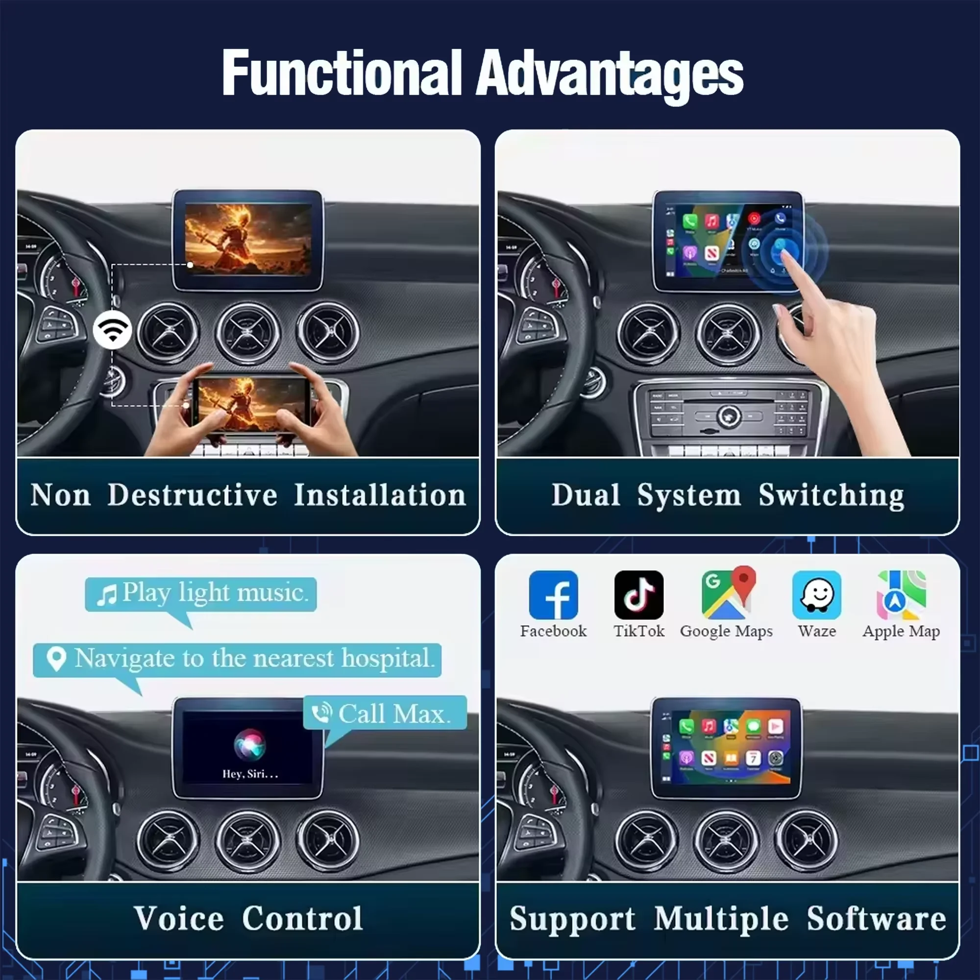 메르세데스-벤츠 GLK 클래스 X204 (2008-20 - Joystick Module 리뷰 및 가격
