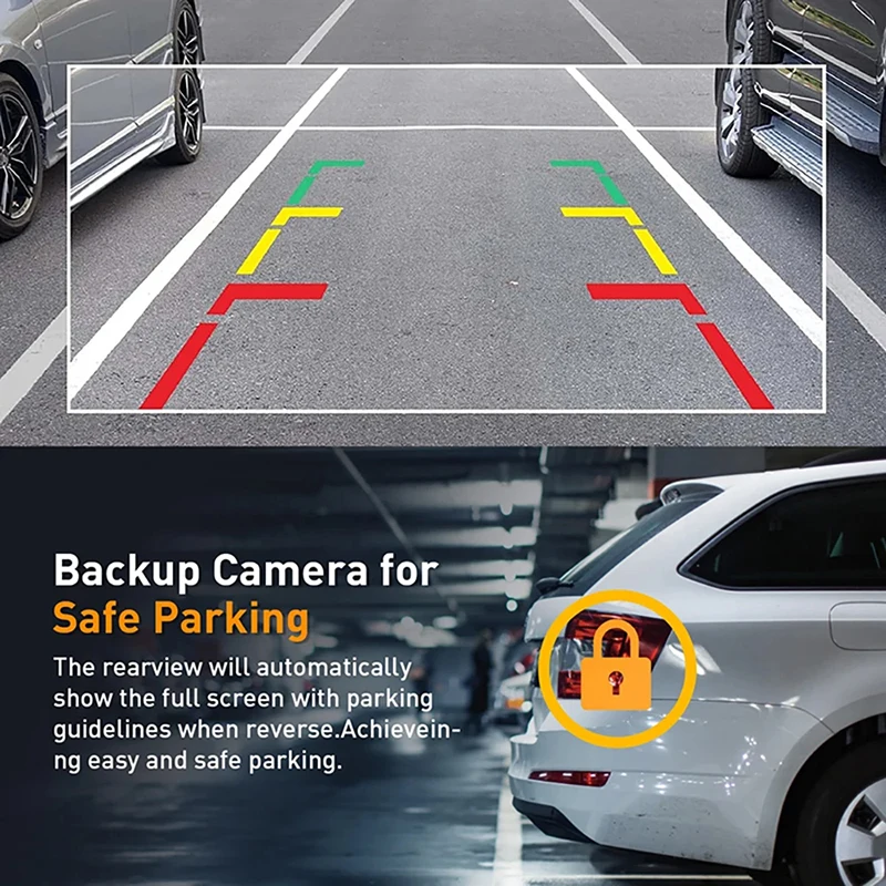 4 Channels 360° DashCam for Cars WIFI APP Video Recorder 1080P Car Dvr Rear View Camera 24h Parking Monitor Car Assecories