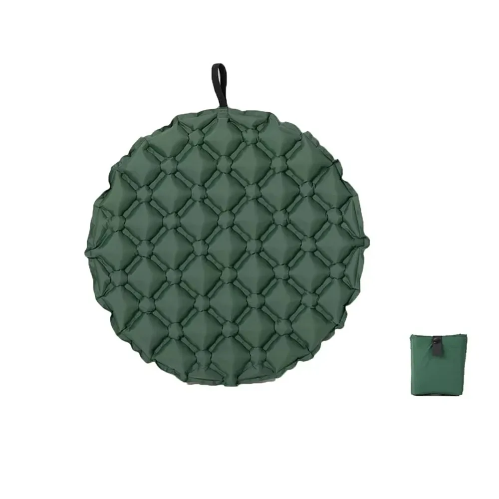 

Portable Inflatable Seat Cushion Foldable Waterproof Air Sitting Pad Soft Pad with Storage Bag Camping Chair Mat Workplace