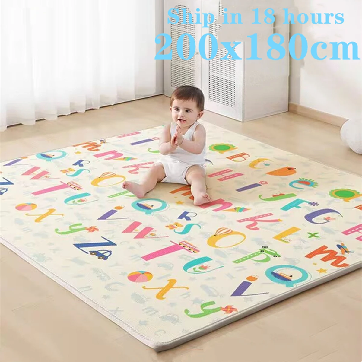 New Baby Crawling Play Mat EPE Environmentally Friendly Thick Folding Mat Carpet Play Mat for Children\'s Safety Kids Rug Playmat