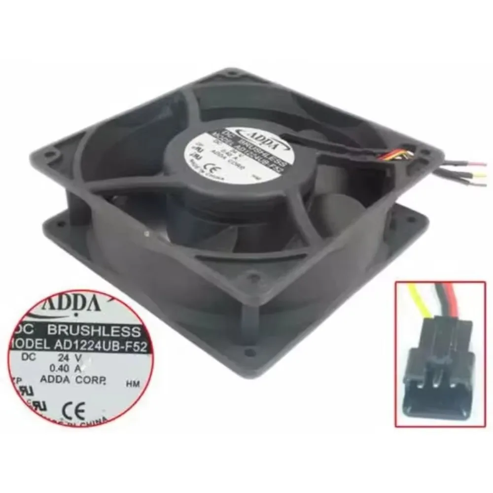 

Вентилятор охлаждения сервера ADDA AD1224UB-F52 DC 24V 0.40A 120X120X38мм