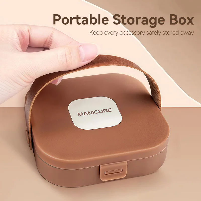 ชุดอุปกรณ์ดูแลเล็บมือแบบมืออาชีพ 8 ชุด พร้อมที่ตัดเล็บป้องกันการกระเด็น ดีไซน์แบบมือจับ พร้อมอุปกรณ์ป้องกัน