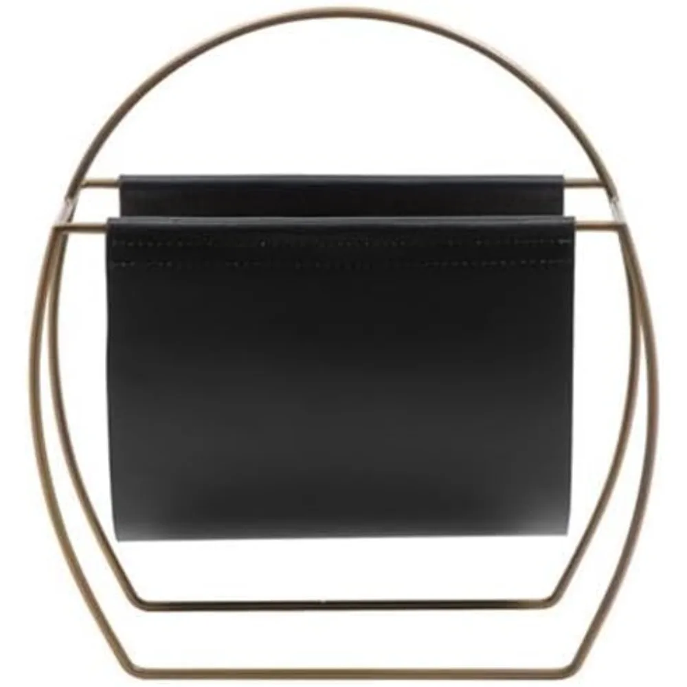 American Home Classic Blake Modern Metal e PU Portariviste em