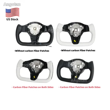 8 best sales टेस्ला मॉडल 3 कार्बन स्टीयरिंग व्हील - №5