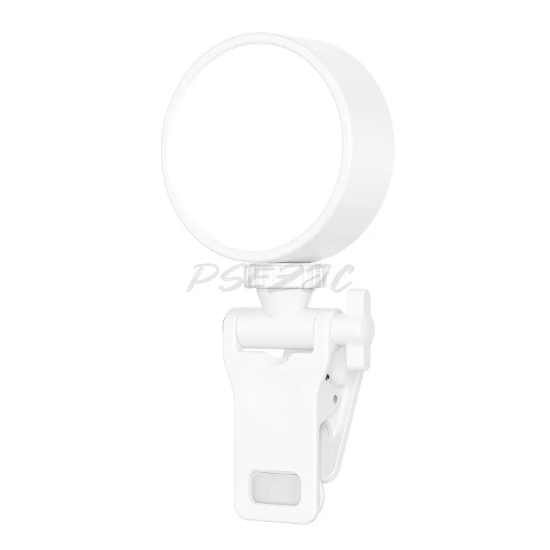 Fill Circular Mini Selfie Light Mobile Video Conference Live Broadcast Magnetic Pocket Light Professional Dual Color Temperature