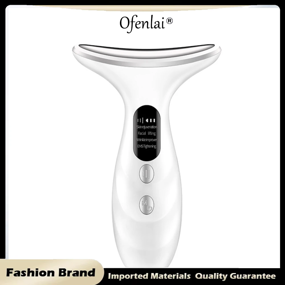 Neck Beauty Device Beauty And Health Facial Massage Tool Neck Face Massager Electric Ems High Frequency Facial Massager Device