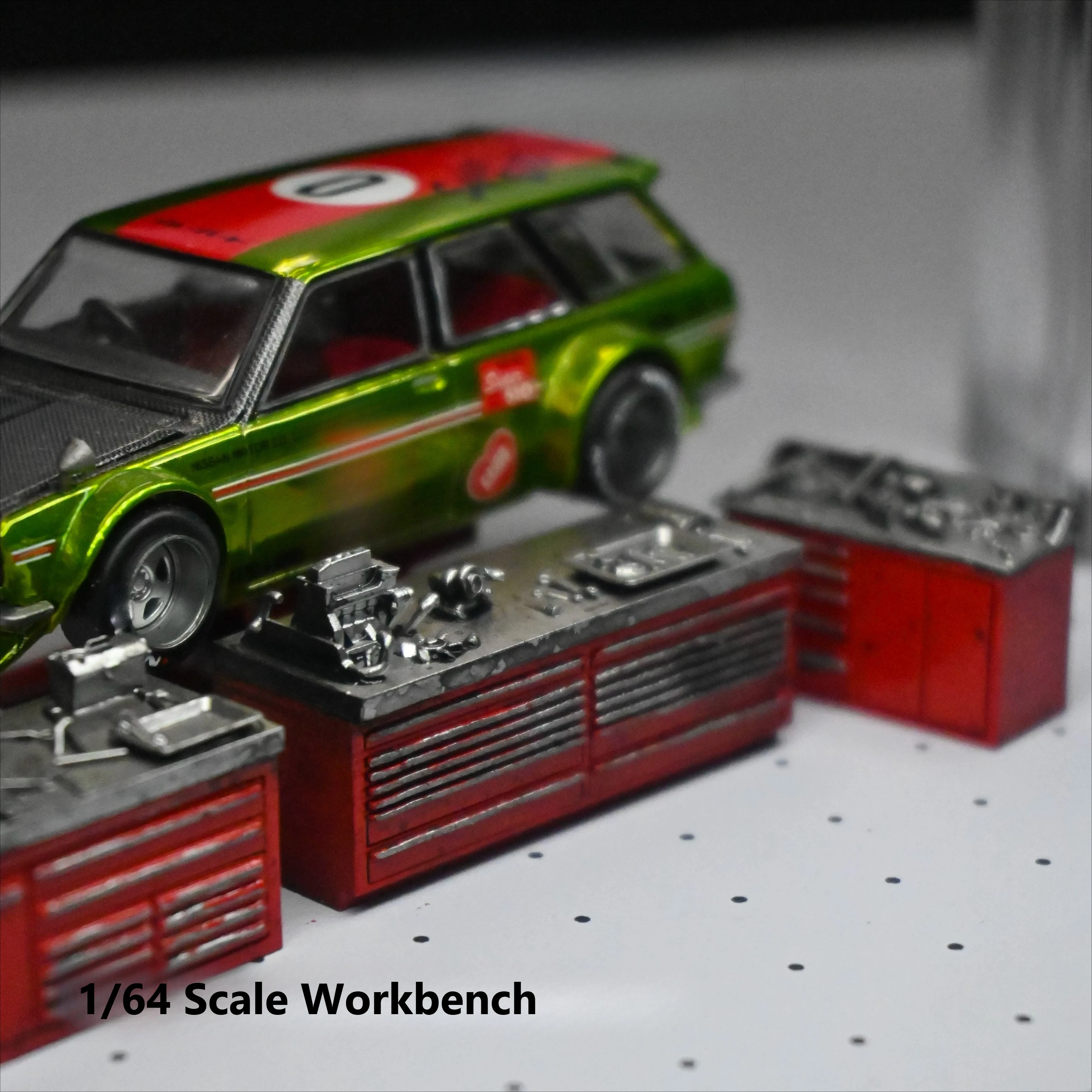 1/64 Schaal Diorama Autogarage - Workshop Tools Toy recensie en prijs