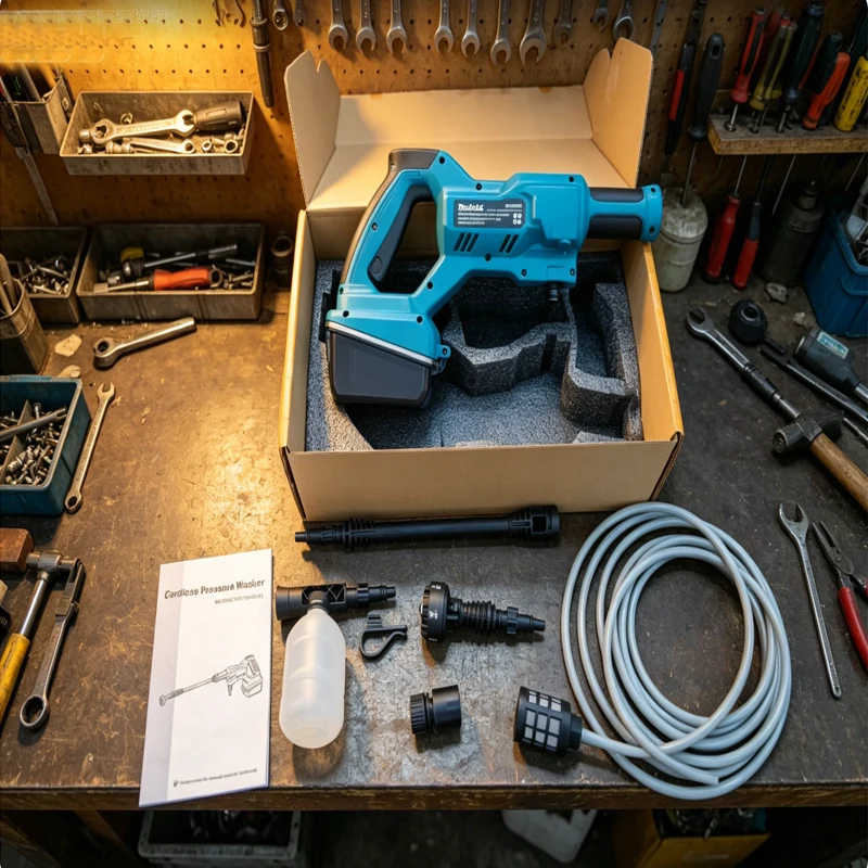 original Makita DHW180 Cordless Washer 18V Lithium Tools Cleaning Family Edition Efficient Clean Power Tools