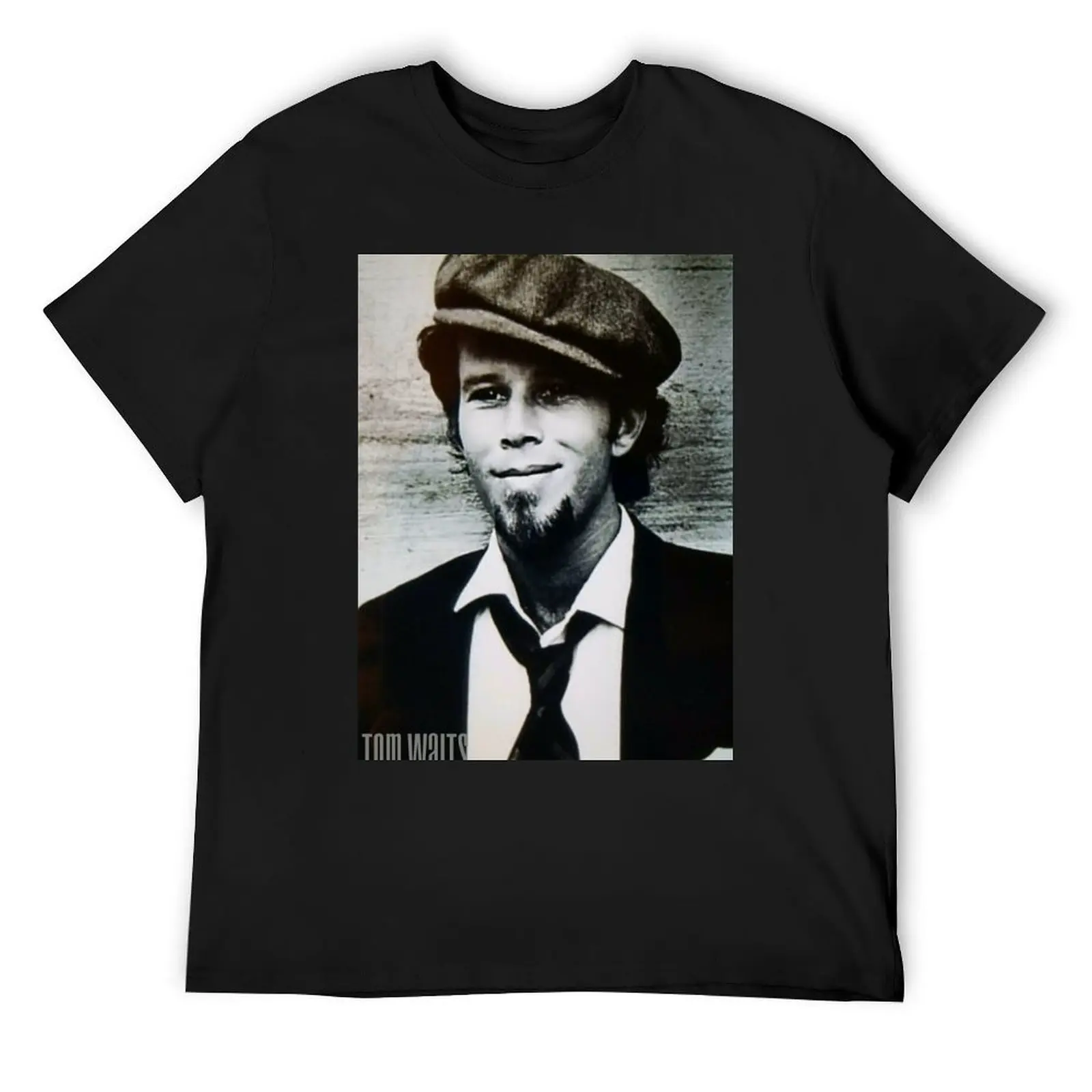 

Tom Waits T-Shirt heavyweights funny gifts rapper graphic tees mens workout shirts