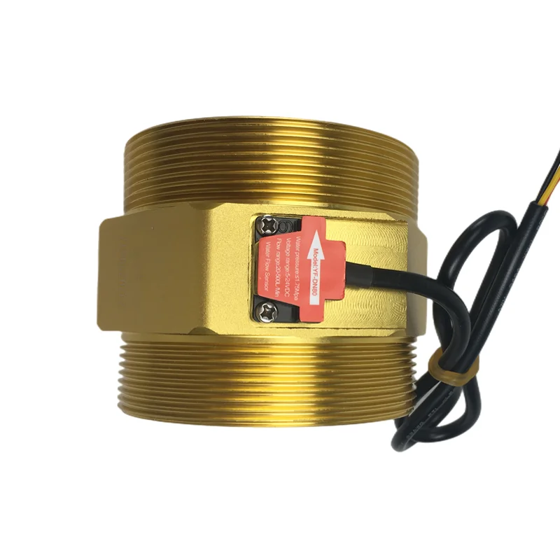 

DN80 G3" Turbine Flow Flowmeter Counter Hall Sensor Industry Agriculture and Forestry Irrigation Aluminum Meter 20-500L/min