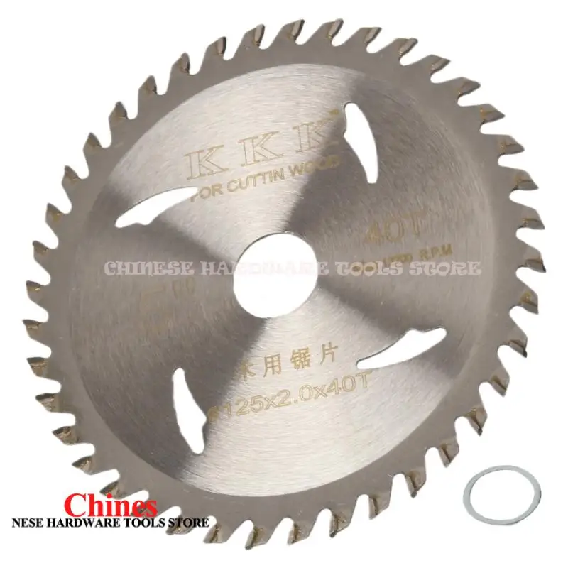 Hoja de sierra Circular de 30 dientes, herramienta rotativa para cortador de Metal, juego de herramientas eléctricas, discos de corte de madera, corte de mandril de taladro, 125mm x 2mm