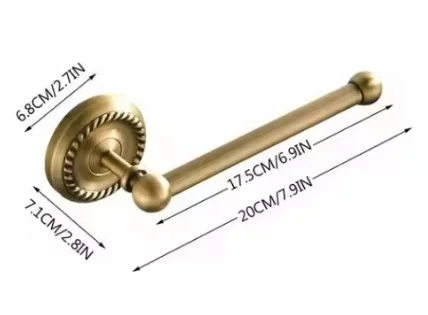 

Антикварная латунная настенная вешалка для салфеток для ванной комнаты, вешалка для полотенец, кольцо для полотенец, крючок для халата, фурнитура, аксессуары
