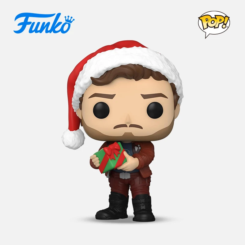 Guardians of the Galaxy Funko Pop Limit Action Figures Star-Lord Christmas Limited Decoration Collection Holiday Model Gifts ﻿