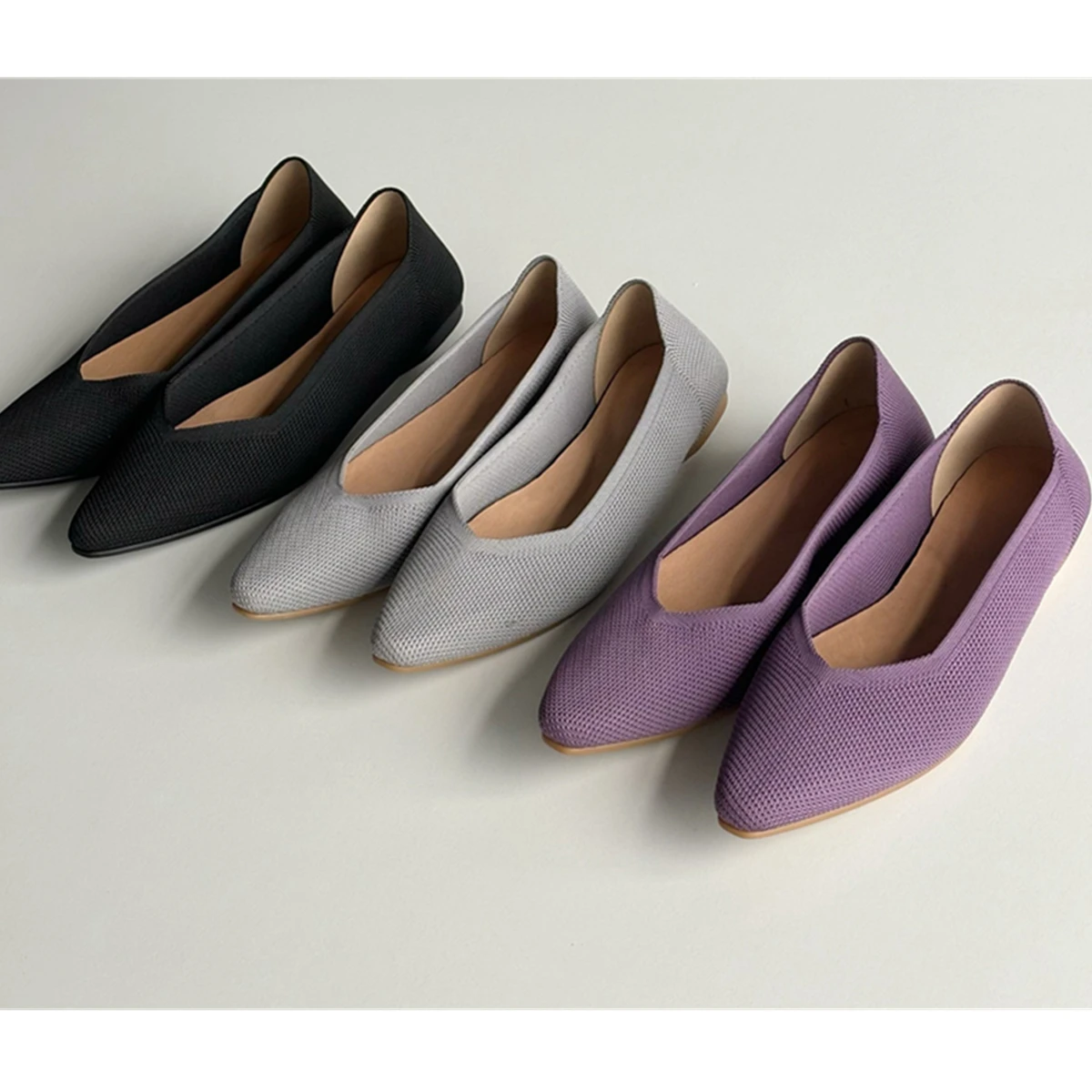 

Dave&Di, французские модные женские минималистичные лоферы без шнуровки из эластичной ткани, женские туфли на плоской подошве в стиле ретро, женские туфли на плоской подошве для бабушки