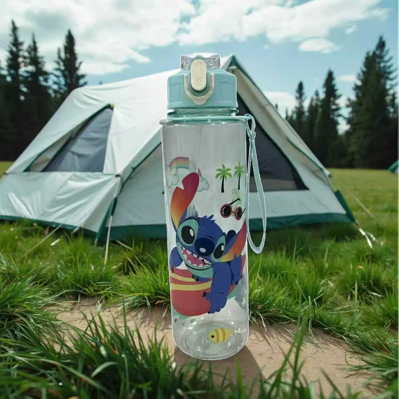 1 قطعة كوب قش لطيف كوب أفقي عالي المظهر كوب ماء عالمي #4