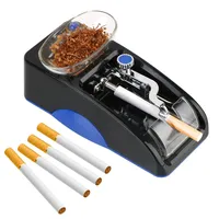 New Electric Automatic Cigarette Rolling Machine Cigar Roller Smoking Tool EU US Plug Injector Maker DIY Accessories