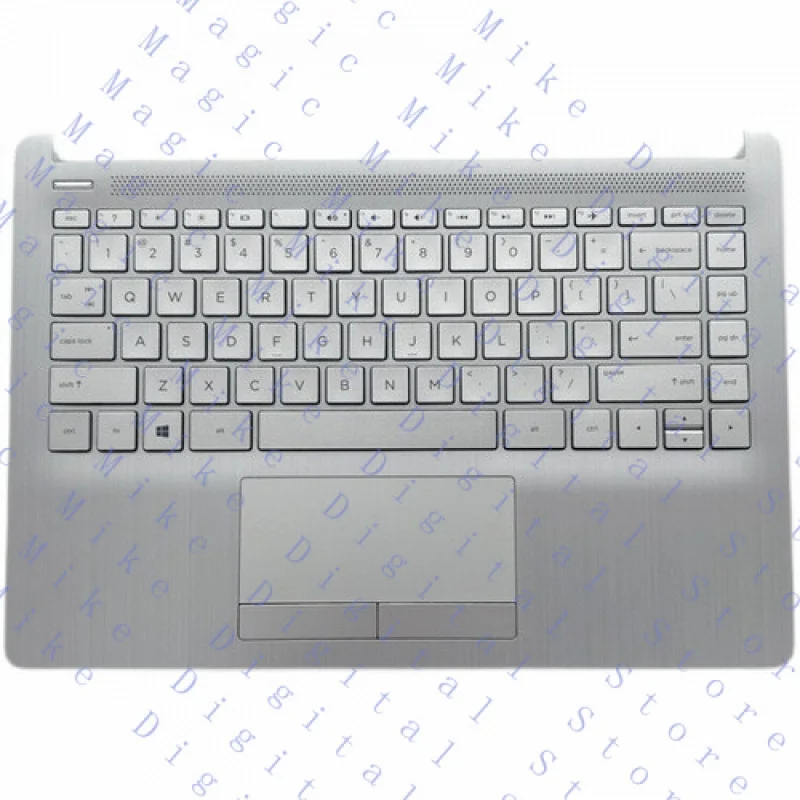 

Новый упор для рук UU с тачпадом клавиатуры для HP 14-CF 14-DK 14-CR L48648-001, серебристый