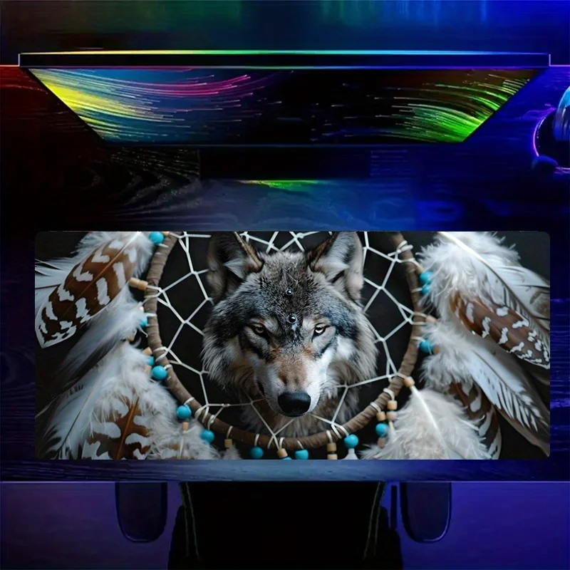 

Premium Desk Mat Mouse Pad Professional Desk Mat Cloth Surface Anti Slip Rubber Base for Computer PC Laptop Keyboard Work Work a