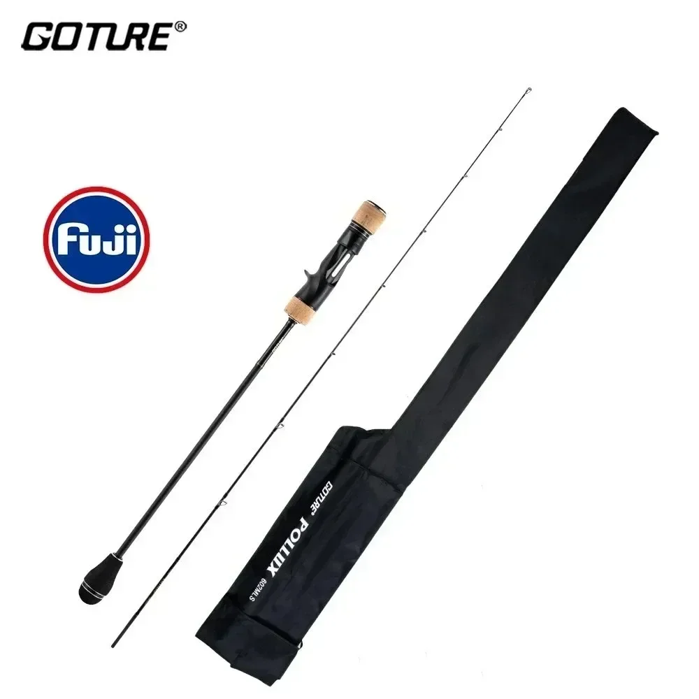 

Goture Pollux Fuji Guide Ring Slow Jigging Fishing Rod 1.83m 1.98m Spinning Casting Rod Lure Max 260g ML M MH Power Sea Rods