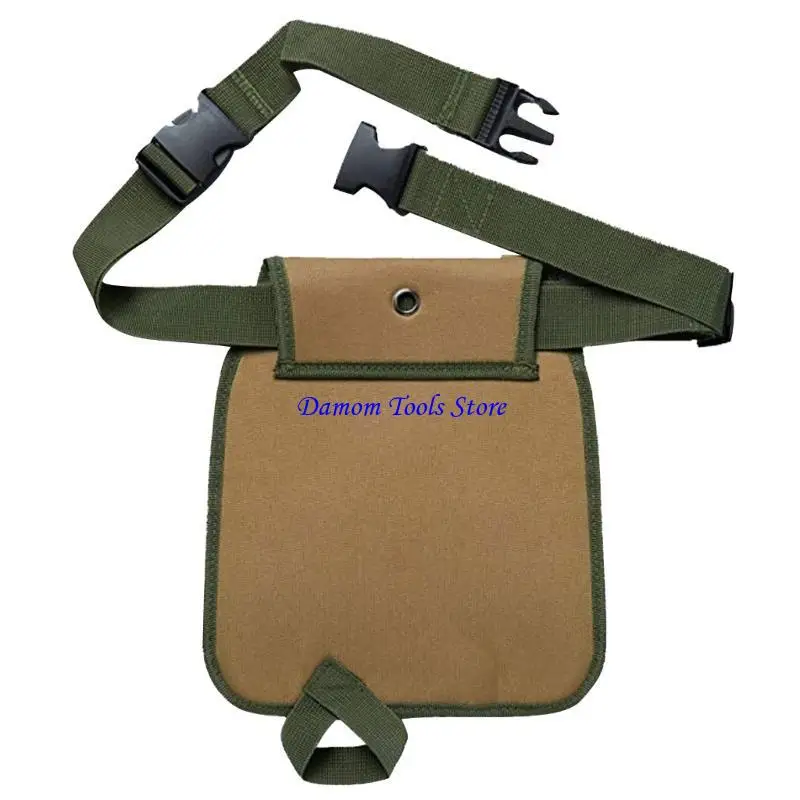 Cintura per attrezzi da giardinaggio 57BE Organizzatori per attrezzi in tessuto Oxford 600D con 6 tasche per facile accesso