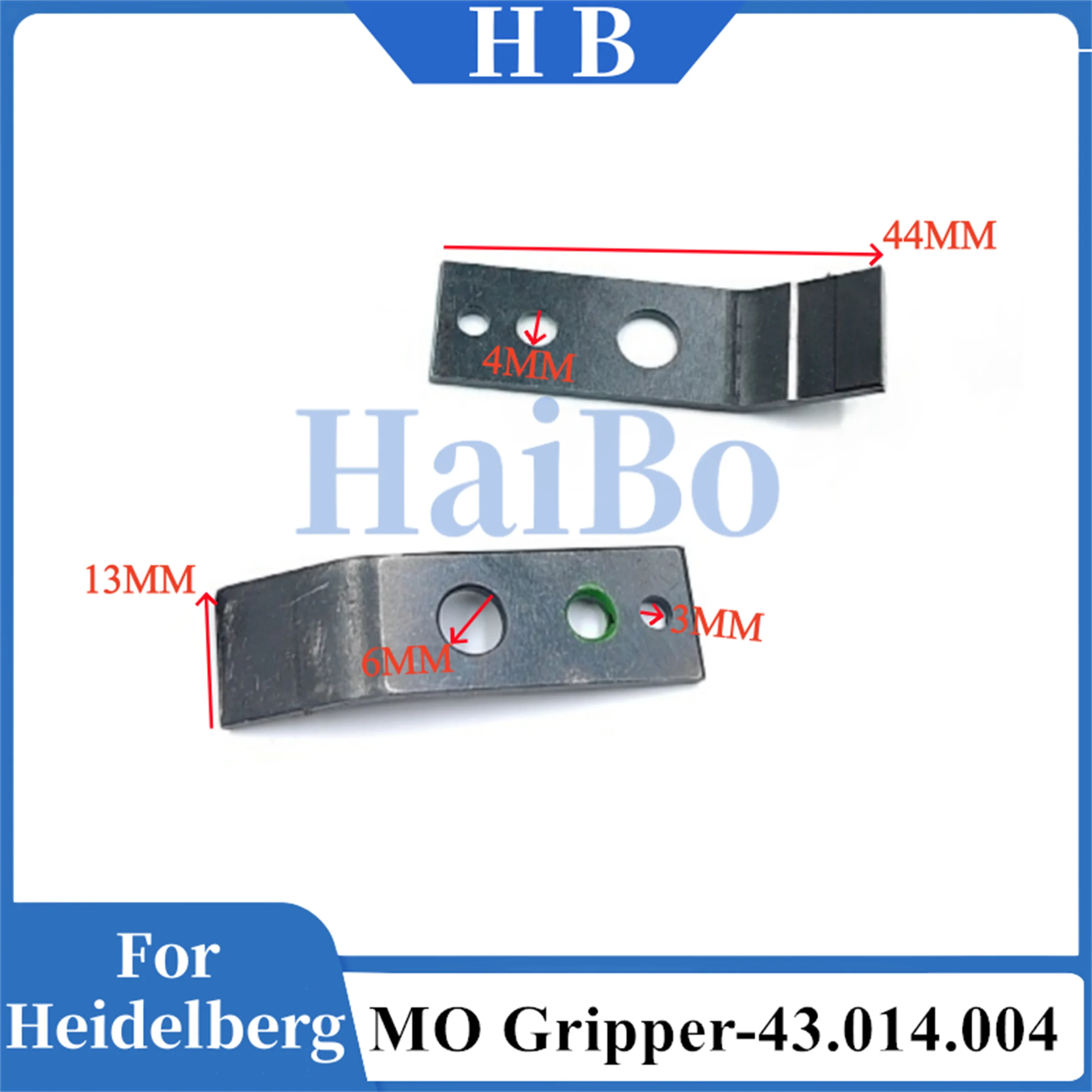 

Скрепка для приема бумаги HaiBo лучшего качества MO 43.014.004 43x13 мм