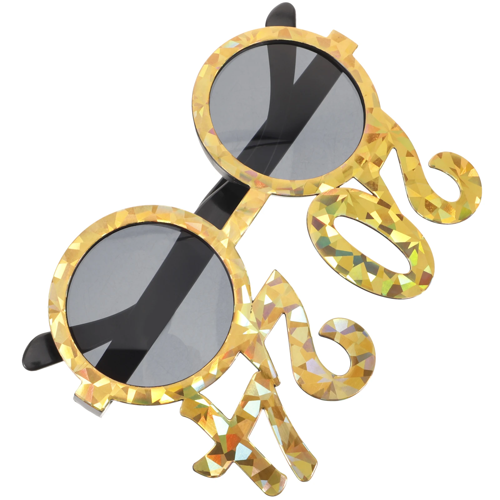 

2024 Stylish Number Glasses Lightweight Party Eyeglasses Decorative Photo Props for Festival Gathering Party Glasses Decor