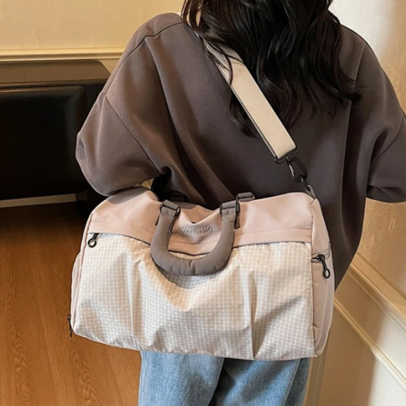 

Новые повседневные милые дорожные сумки большой емкости для женщин, индивидуальные сумки через плечо в стиле ретро, супер крутые сумки через плечо