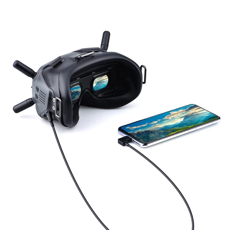 ข้อมูลสําหรับ DJI Avata Goggles 2/V2 IOS/Type C/Micro USB Adapter สําหรับ Ipad Air/MINI IPhone แท็บเล็ต Drone แว่นตาอุปกรณ์เสริม