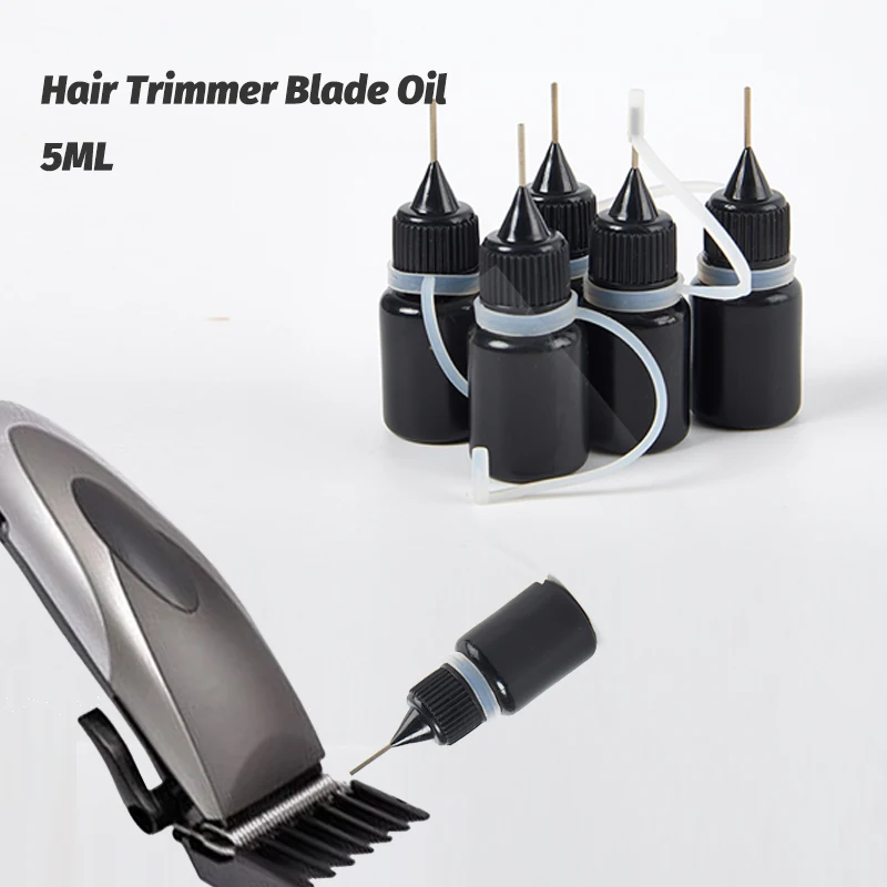 5Pcs 5ml Sewing Machine Oil Clipper Shaver Maintenance Lubricant Sewing Machine Hair Trimmer Blade Oil