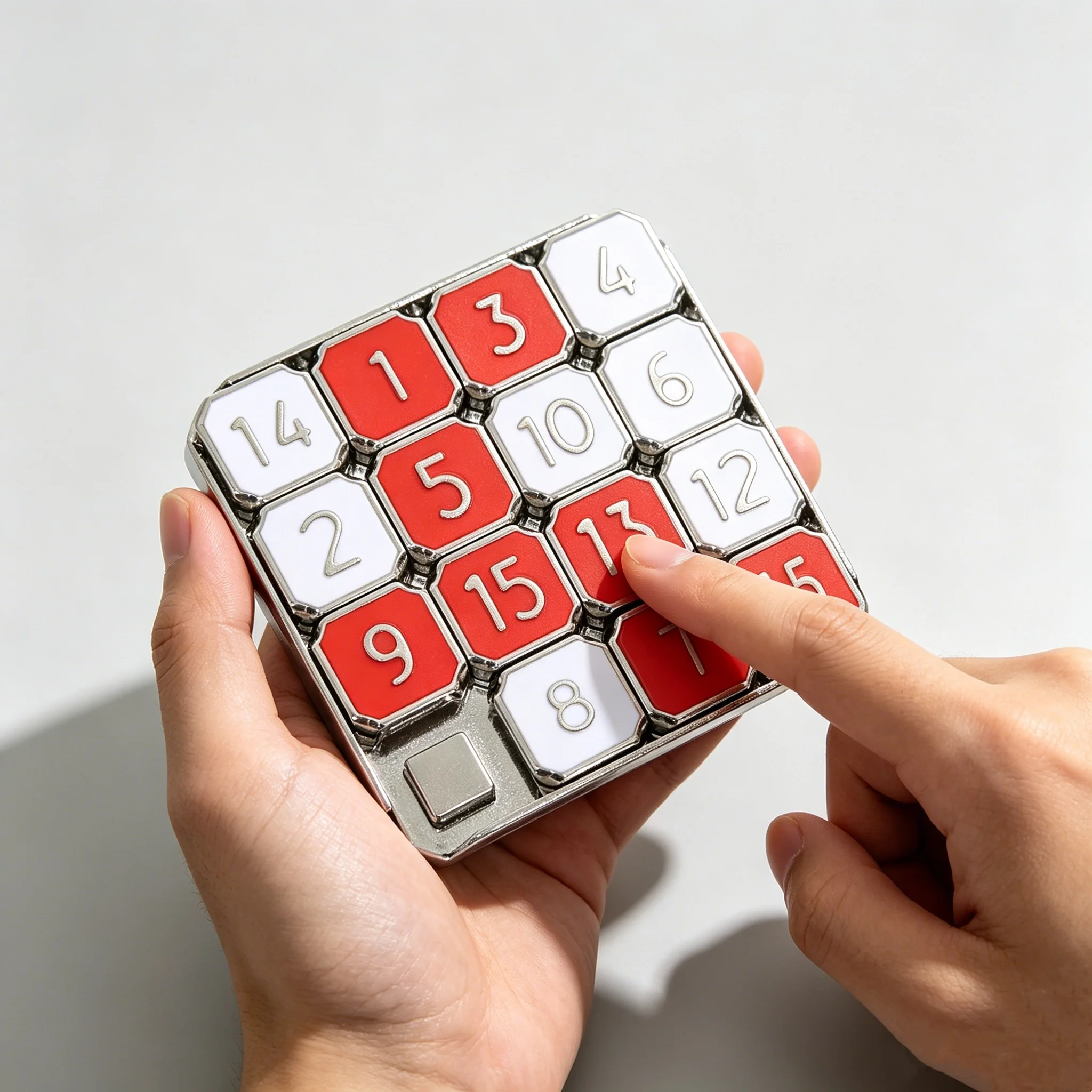 لوحة ألغاز معدنية منزلقة، ألغا - مراجعة Brain Teaser Cube وسعره