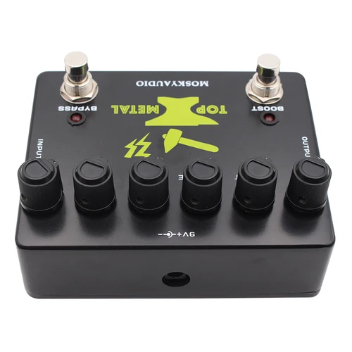 Imagen 2 del producto MOSKY TOP Pedal de efectos de guitarra de METAL de alta distorsión, amplificador,-FUZZY, MUFF METAL, accesorios de procesador de guitarra, nuevo