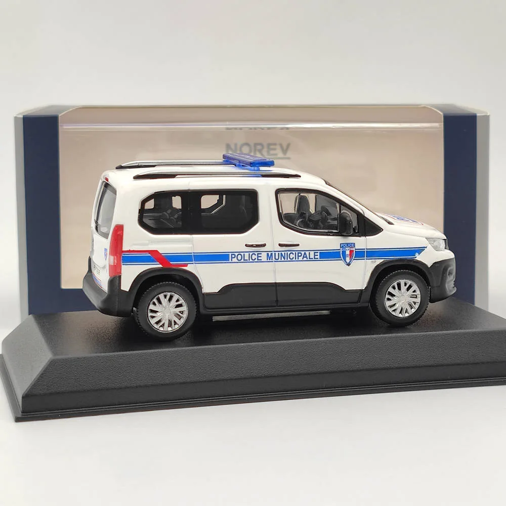 Norev 1/43 Rifter 2019 Police Municipale Diecast Models Car Collection