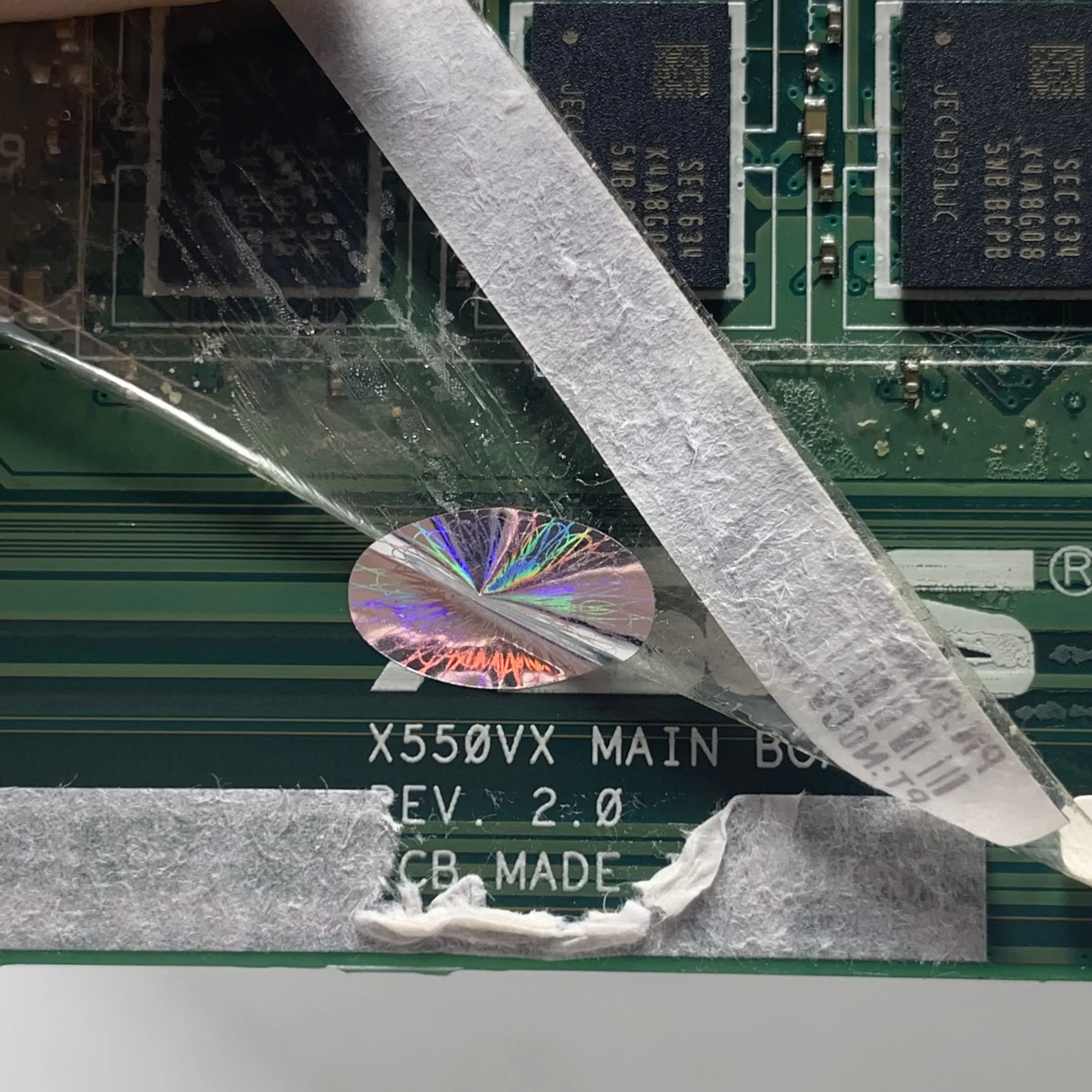 

X550VX REV.2.0 For Asus N16P-GT-A2 Laptop Motherboard With SR2FQ I7-6700HQ CPU 100% Fully Tested Working Well