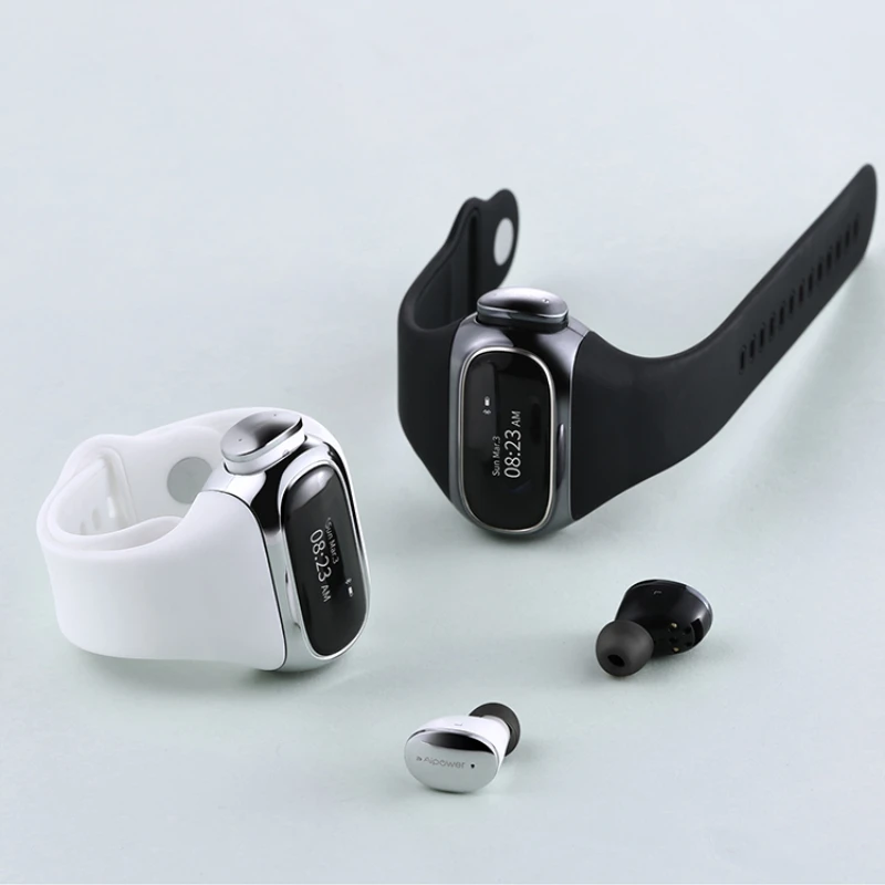 

Lite Braccialetto Intelligente Sports 2 In 1 Smart Bracelet Band With Earplugs
