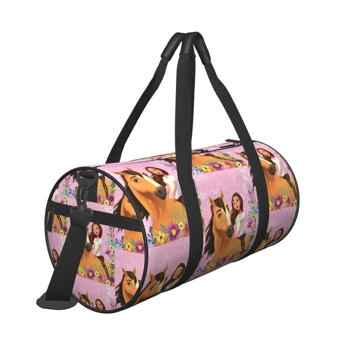 Spirit Riding Free 1 Large Duffle Gym Bag Multi-Functional Duffle Travel Bags Handbags Fitness bag