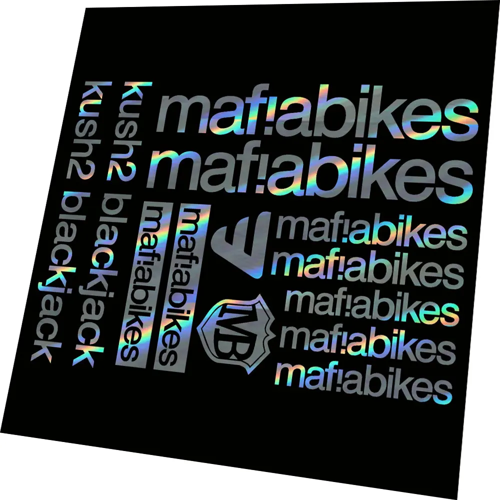 Compatible For MAFIABIKES MAFIA Bike Frame Decals Stickers MTB BMX