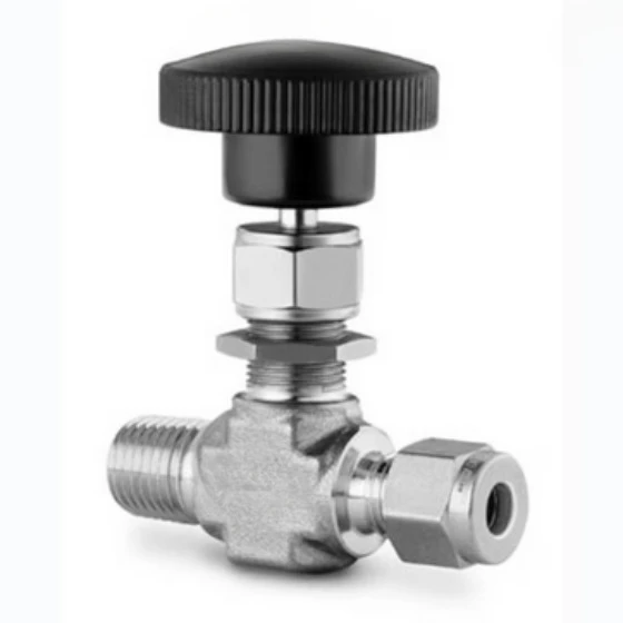 SS-ORM2-S2 Stainless Steel Integral Valve Cap Needle Valve 0.09Cv1/8in Tube Fitting